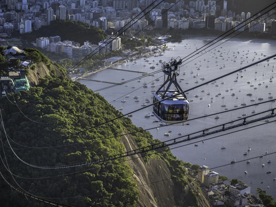 Bondinho do Pão de Açúcar, no Rio de Janeiro (RJ)